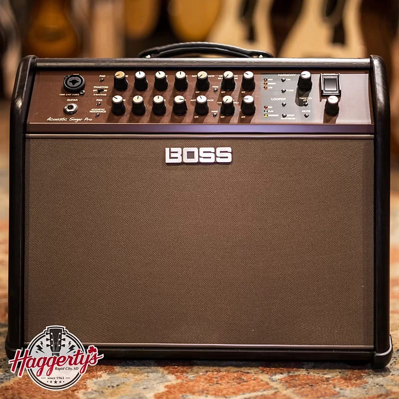 Boss Acoustic Singer Pro 120-watt Bi-amp Acoustic Combo Amplifier