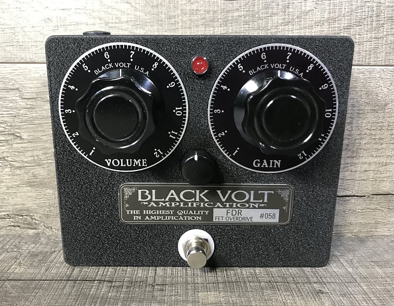 Black Volt FDR FET Overdrive Brand New! image 1
