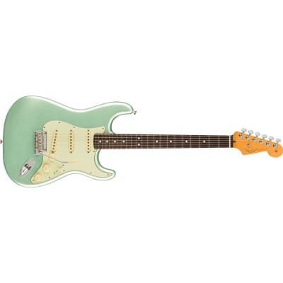 Fender American Professional II Stratocaster, Rosewood Fingerboard, Mystic Surf Green image 2