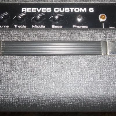 Reeves Custom 6 2006 Black image 2