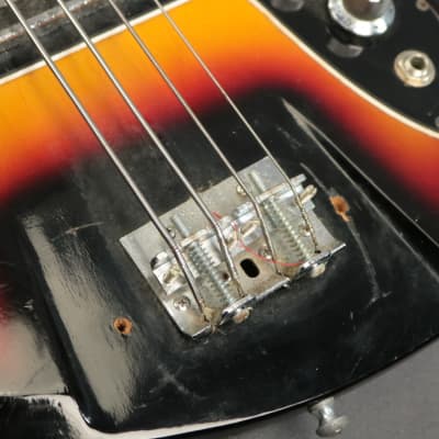 VINTAGE Teisco Deluxe Bass (911) image 11