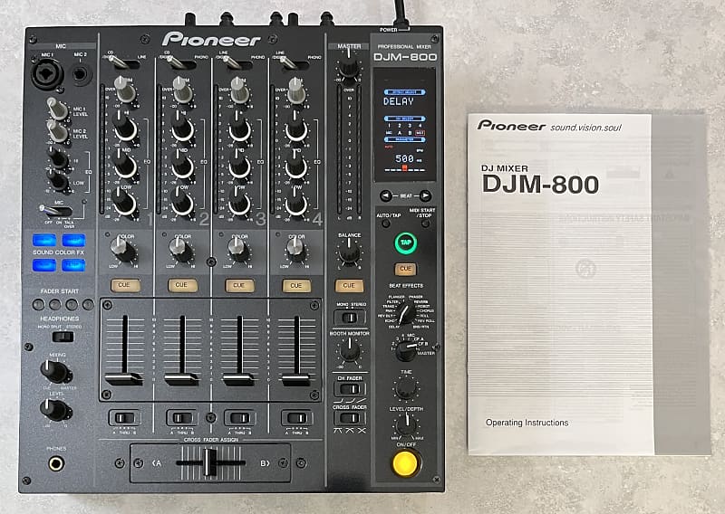 Pioneer DJM-800 4-Channel DJ Mixer | zZounds