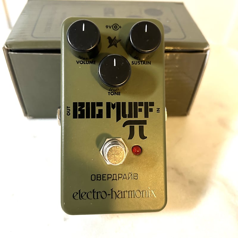 ギター electro-harmonix GREEN RUSSI BIG MUFF Pi Electro-Harmonix Green Russian Big Muff | Reverb Canada