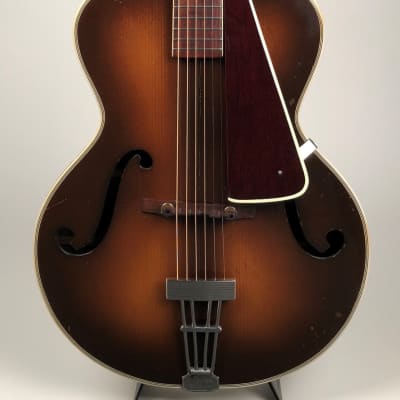 Stunning 1930's Wm. L. Lange Paramount Model "N" Archtop Guitar with Original Case image 4
