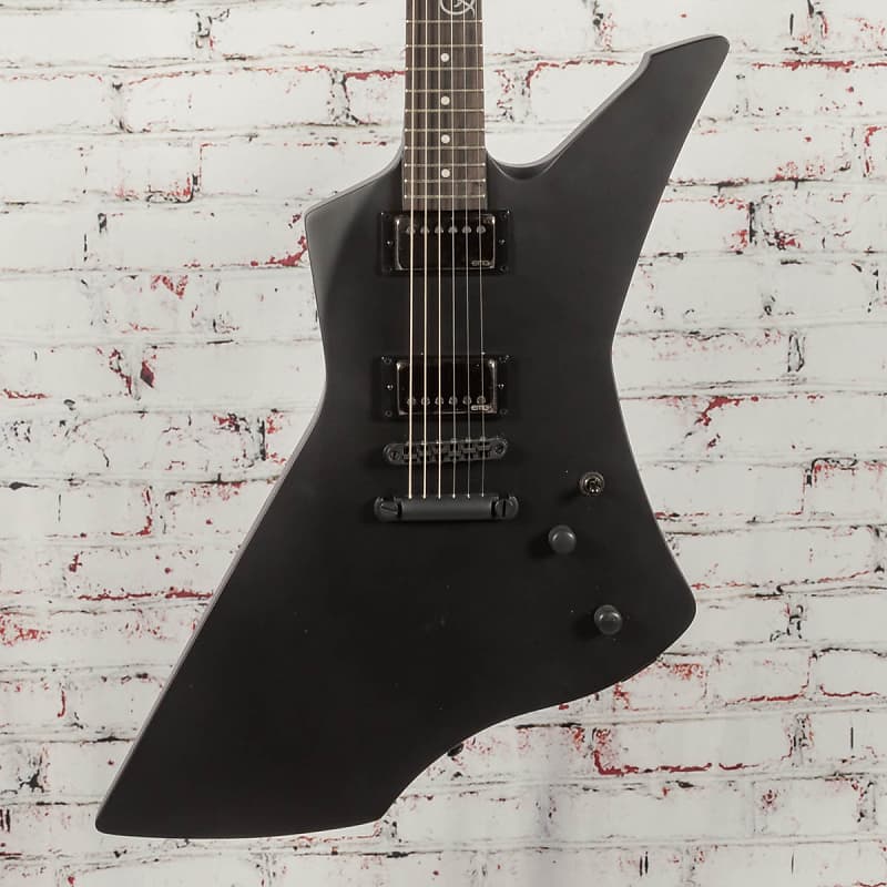 LTD by ESP James Hetfield Snakebyte Electric Guitar Black Satin image 1