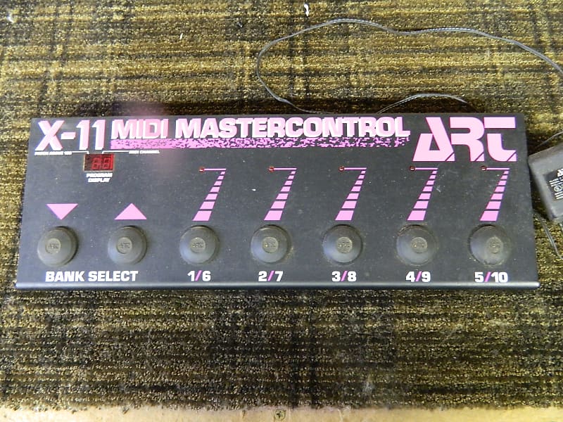 ART X11 MIDI Master Control Reverb