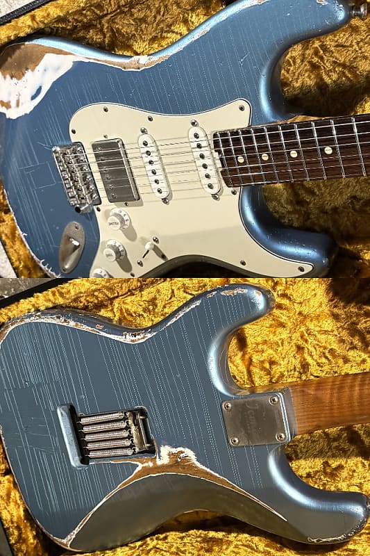 Iconic Guitars Vintage Modern 62S Heavy Relic Ice Blue