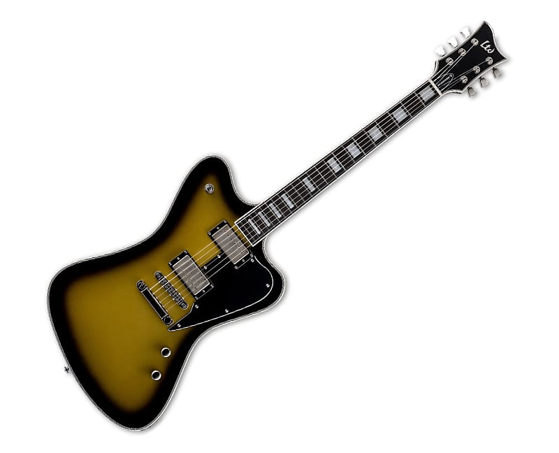 ESP LTD Sparrowhawk Bill Kelliher Signature Guitar - Vintage Silver Sunburst image 1