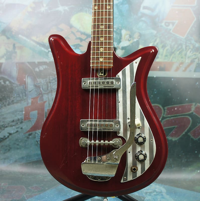 Teisco SM-2L 1960's Cherry MIJ Japan Vintage | Reverb