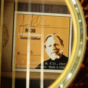 Martin jorma kaukonen shop m30 for sale
