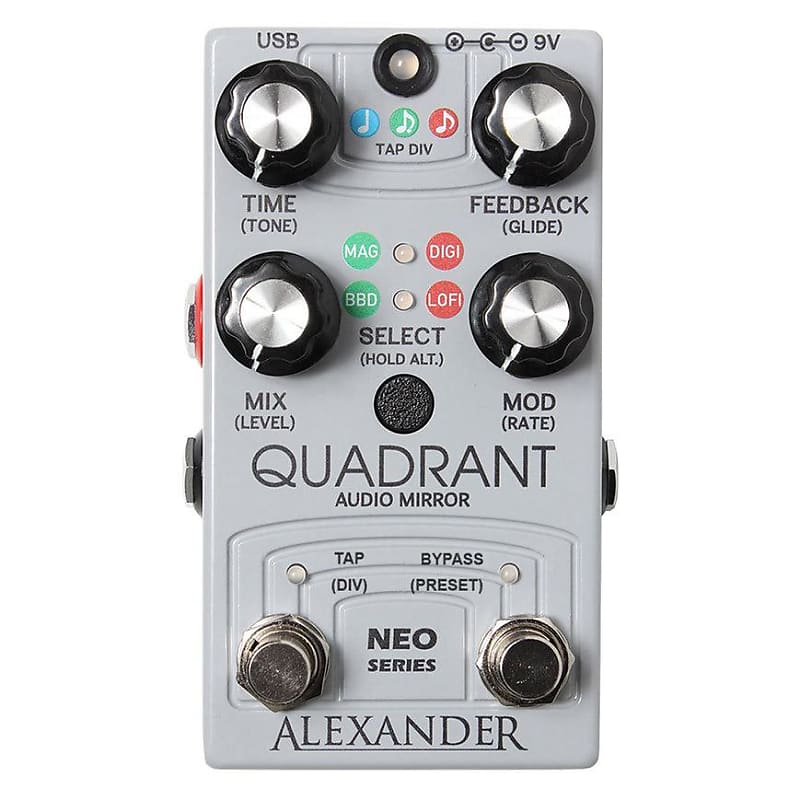 Alexander Pedals Quadrant Audio Mirror | Reverb
