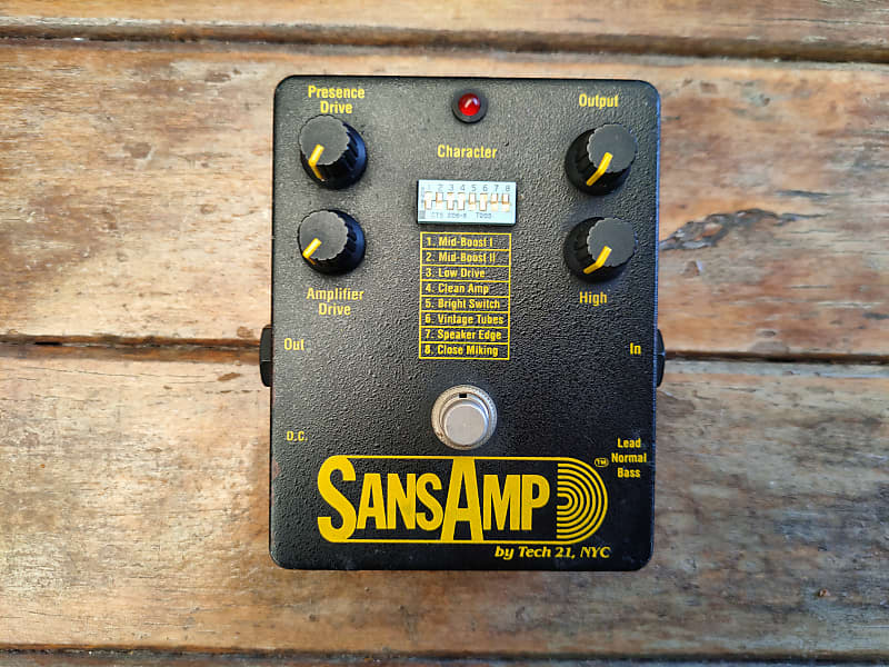 SANSAMP tech21 オリジナル Tech 21 SansAmp Original | Reverb Canada