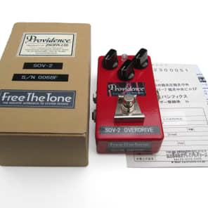 100%新品セールProvidence/Free The Tone SOV-2 オーバードライブ