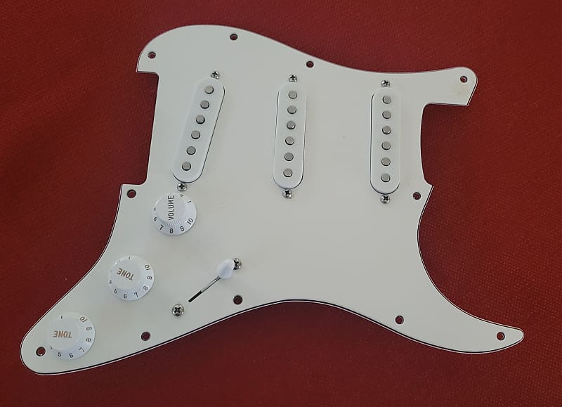 David Allen Pickups Tru 59 SV Stratocaster Loaded Pickguard | Reverb