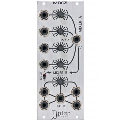 TipTop Audio MixZ Low Noise Dual Mixer Eurorack Module image 1