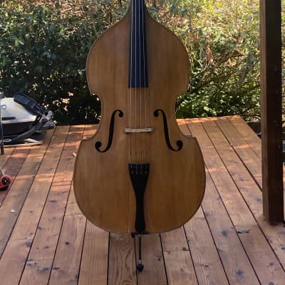 Herold Jaeger Double Bass 3/4 1933 Blonde for sale