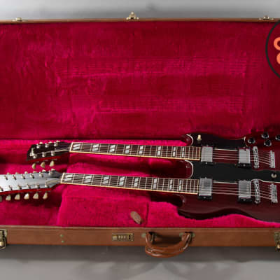 2001 Gibson EDS-1275 Sg Double Neck Electric Guitar Cherry ~Video~ for sale