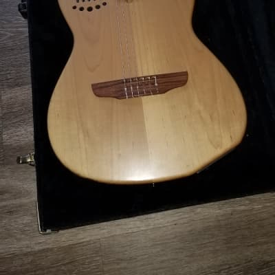 Godin ACS-SA Slim Natural 1998 Natural With Midi Acoustic Electric Guitar With Hard Case Made In Canada image 3