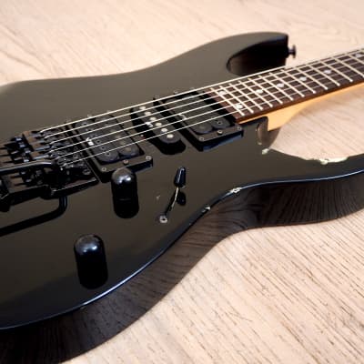 1994 Ibanez RG570 Electric Guitar HSH Black Japan Fujigen