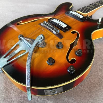 MATSUMOKU VINTAGE ES-335 BODY RARE MIJ 1960s incl PICKUPS