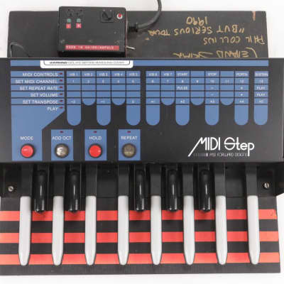 Fast Forward Designs Midi Step Bass Pedal Phil Collins Tour Leland Sklar#39539 image 3