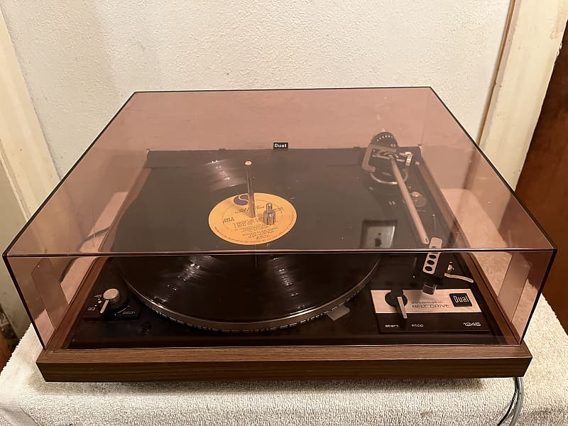 Vintage Dual 1245 Fully Automatic Turntable Multi Play Reverb