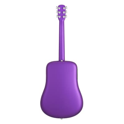 Lava Music ME 4 Carbon Fiber 36” Acoustic Electric Guitar - Purple image 3