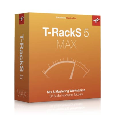 New IK Multimedia T-RackS 5 MAX v2 - Mixing and Mastering Workstation Software - AAX/VST/Mac/PC (Download/Activation Card) image 1