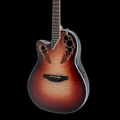 Ovation CE44LX-1R Celebrity Elite Plus Mid Cutaway Left Handed