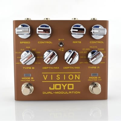 JOYO R-09 Revolution Vision Dual Ch. Stereo Modulation Guitar Effects Pedal image 4