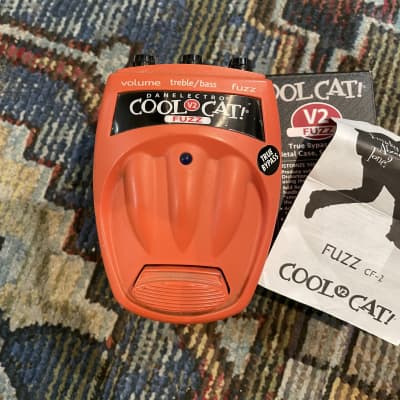 Danelectro Cool Cat Fuzz Effects Pedal v2 Version 2 Free USA