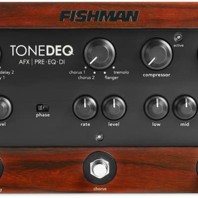 Fishman ToneDeq AFX Preamp EQ and DI with Dual Effects | Reverb