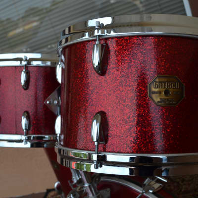 1969 Gretsch Red Sparkle Rock & Roll Outfit image 6
