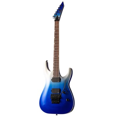 ESP LTD MH-400FR EMG & Floyd Rose - Blue Pearl Face Metallic Electric Guitar image 1