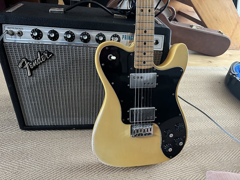 Fender Telecaster Deluxe 1972 - 1981 - Blonde image 1