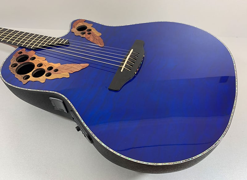 Ovation Celebrity Elite Exotic CE44P-8TQ Mid Depth Caribbean