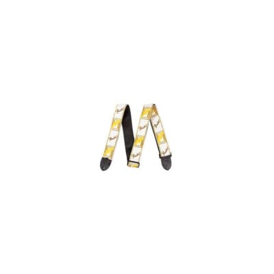 FENDER Strap White/Brown/Yellow Tracolla per Chitarra for sale