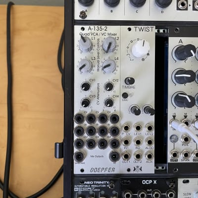 Doepfer A-135-2 Quad VCA / VC Mixer - Eurorack Module on