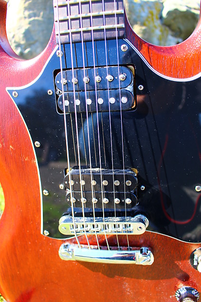 Gibson SG Faded - Crescent Moon Inlays Gibson sg crecent moon (2002)