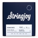 Stringjoy Balanced Super Light Gauge (9-42) Nickel Wound Electric Guitar Strings