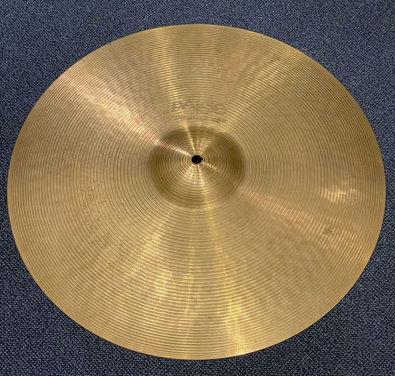 Paiste Formula 602 Vintage 18“ Ride Schlagzeug Serial No. | Reverb