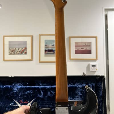 Fender Custom Shop Dual Mag II Stratocaster Relic 2020 - Black over 3-Color Sunburst image 18