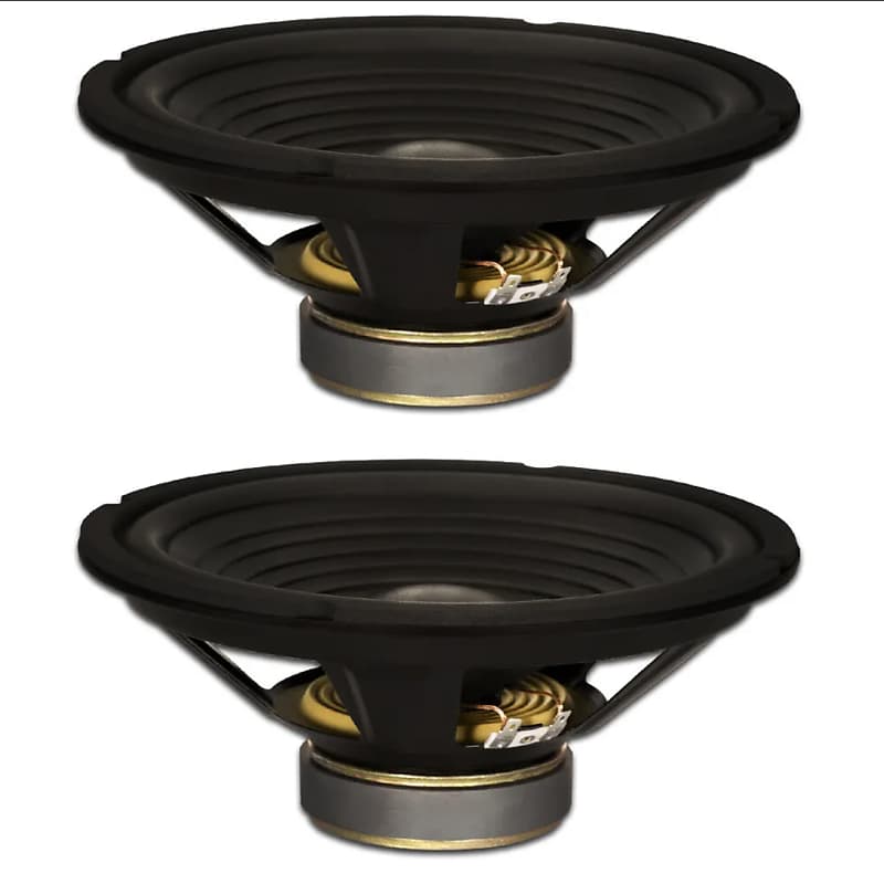 2 GW-210/8 OEM 10&quot; Woofers 220Watt each 8ohm Replacement Speakers  			