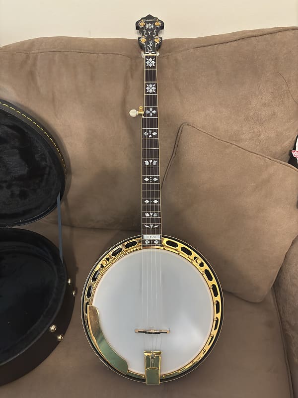 2019 Criswell Classic GOLD 5-string  PROFESSIONAL QUALITY banjo image 1