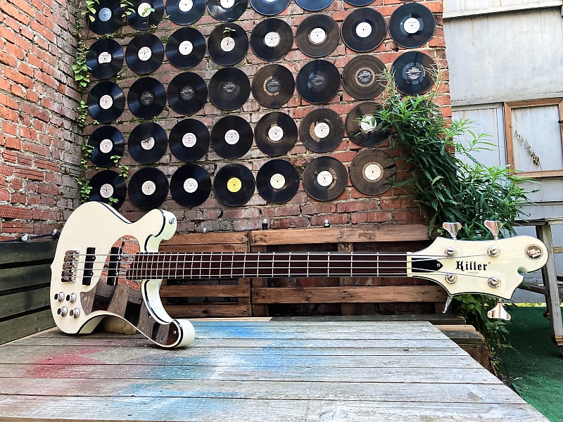 Japan Killer KB Simmony 2010 White Reverse Rickenbacker