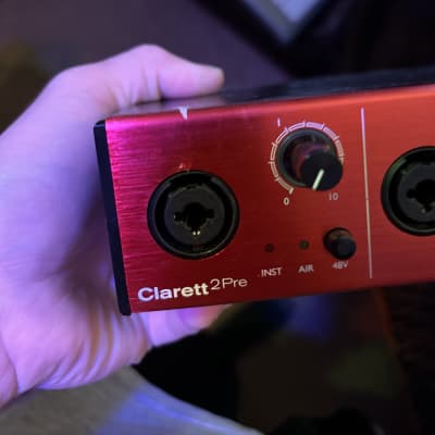 Focusrite Clarett 2Pre Thunderbolt Audio Interface