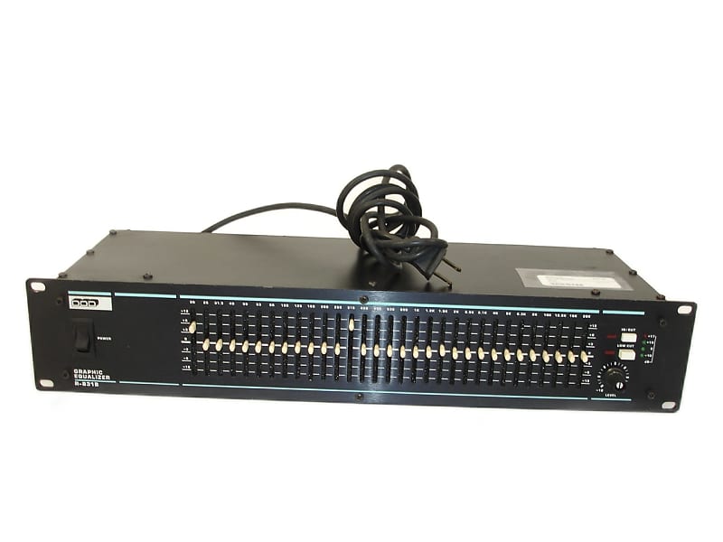DOD R831B Rack Mount Equalizer Reverb