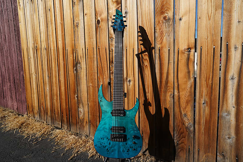 Schecter Diamond Series Keith Merrow KM-7 MK-III Artist L Lagoon Fade  7-String Electric Guitar (2024)