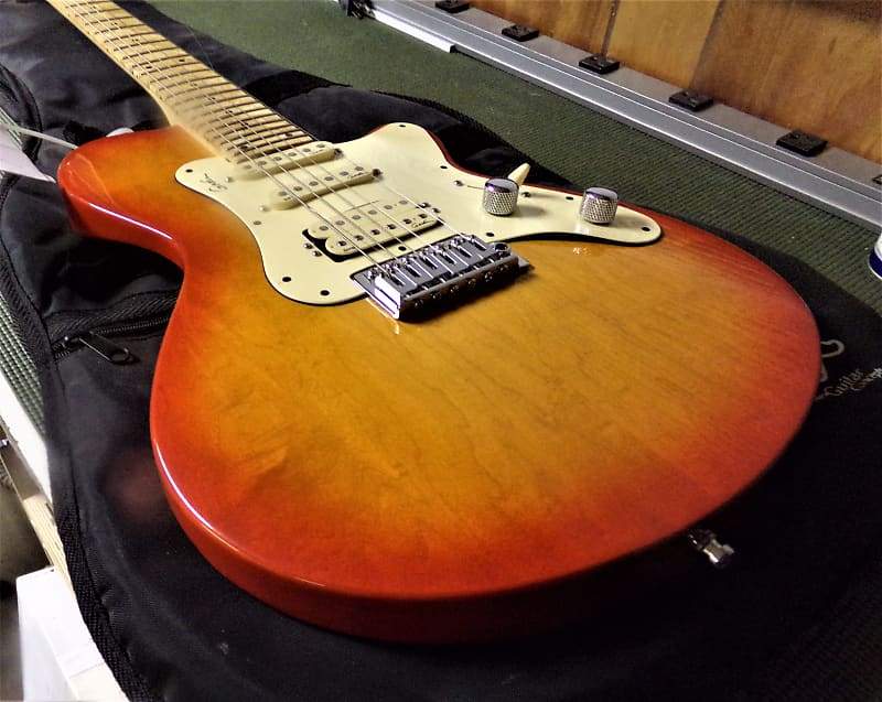 Godin SD22 Electric Guitar/Sunrise Mandarin Orange Reverb