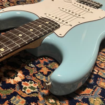 Fender Custom Shop '60 Reissue Stratocaster NOS 2014 Daphne Blue image 9